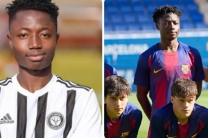 每体谈巴萨青年A队新星加里巴：技术出众的中卫，视普约尔为偶像